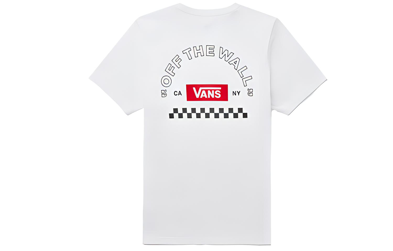 Vans Set in Sleeve T Shirt Men s VN0A48ATWHT XXL