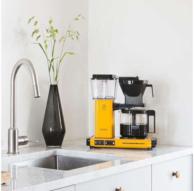 Кофеварка Technivorm Moccamaster KBG Select желтый (53984)
