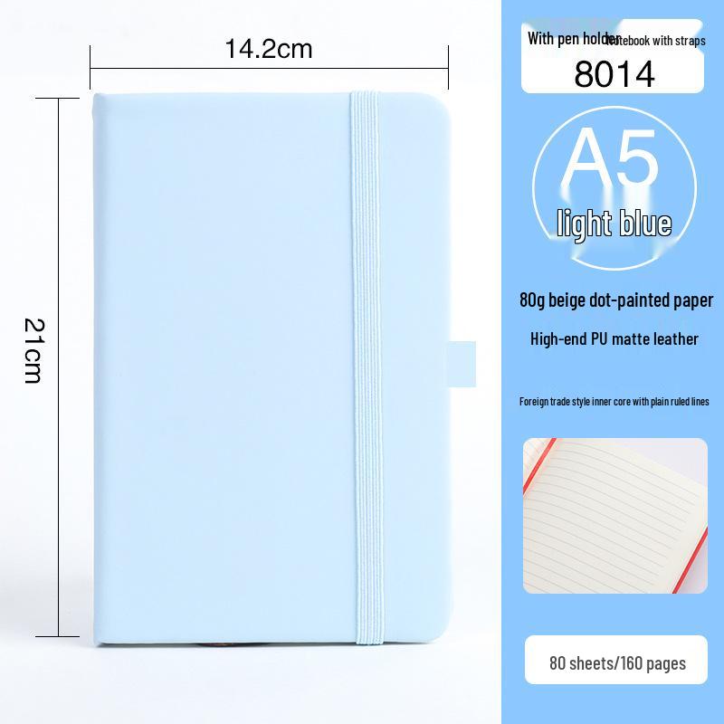 Colorful A5 Spiral-bound Office & Student Hardcover Notebook Diary