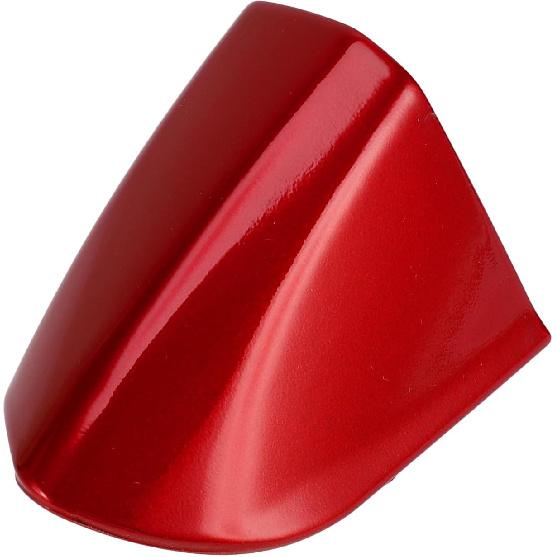 Front Left Door Handle Cover for Ford for Mustang 2015-2020 FR3Z-63218A15-ACPTM/FR3Z-63218A15-AAPTM ABS Red, 1 Pc