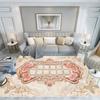 Rose European Carpets 140x200 Large Pink Luxury Non-slip Area Rug for Living Room Bedroom Lounge Floor Mat
