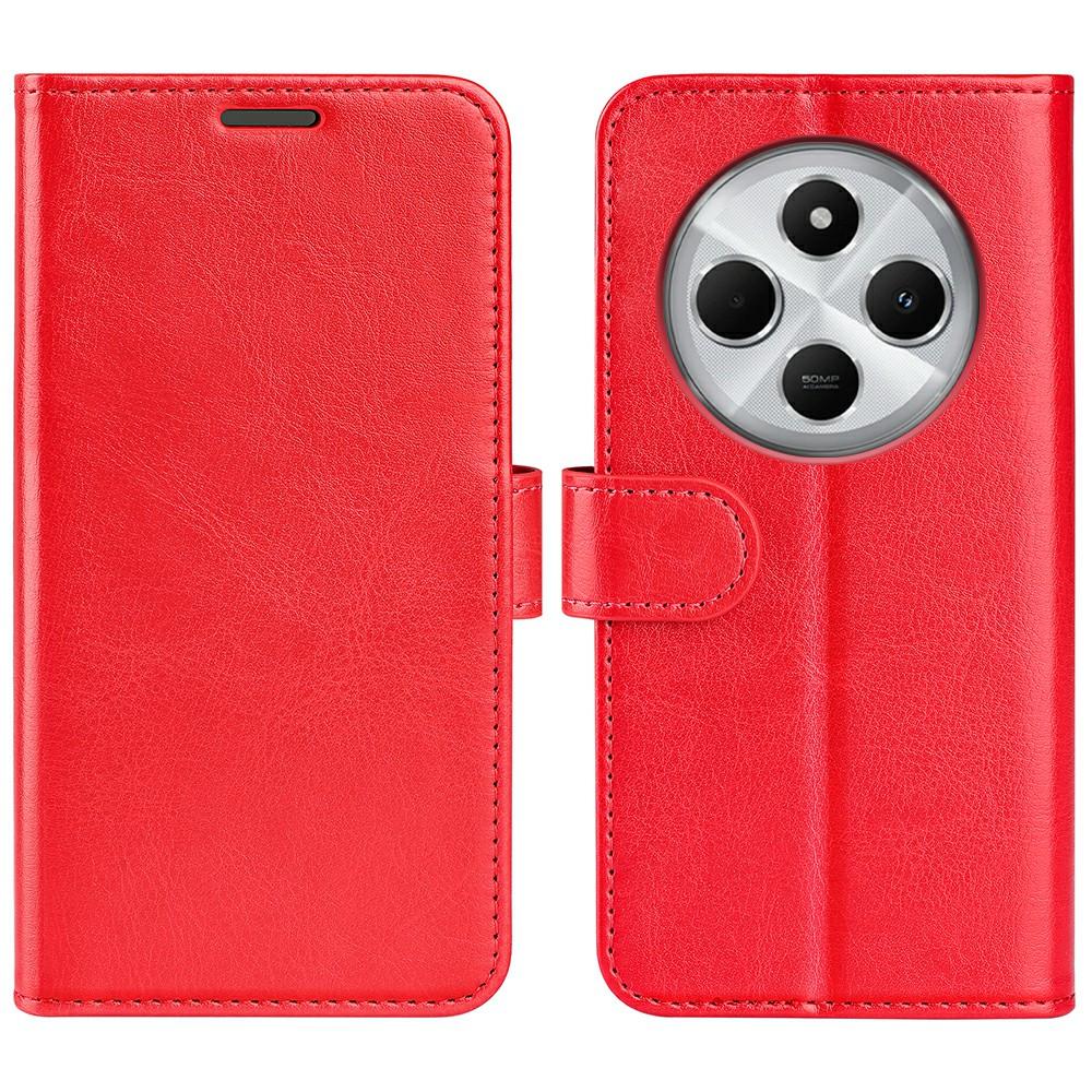 For Xiaomi Poco C75 4G/Redmi 14R 5G/14C 4G Wallet Case Crazy Horse Texture Stand Leather Phone Cover