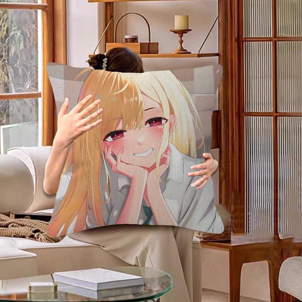 Můj Šaty Up Darling MMarin Kitagawa Polštář Dárky Domácí Kancelářský Nábytek Ložnice Pohovka Potah na Polštář do Auta pouzdro 45x45cm