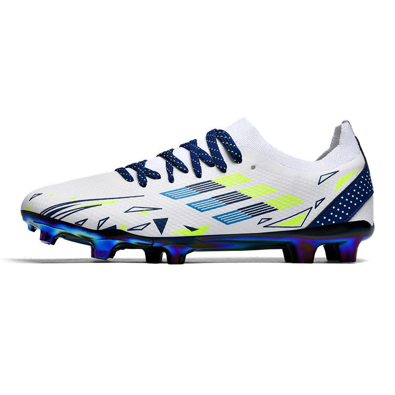 Medium Top Football Shoes Tf Broken Nails Artificial Turf Ag Nails Leather Feet Men And Women Children And Adolescents Students Training Shoes