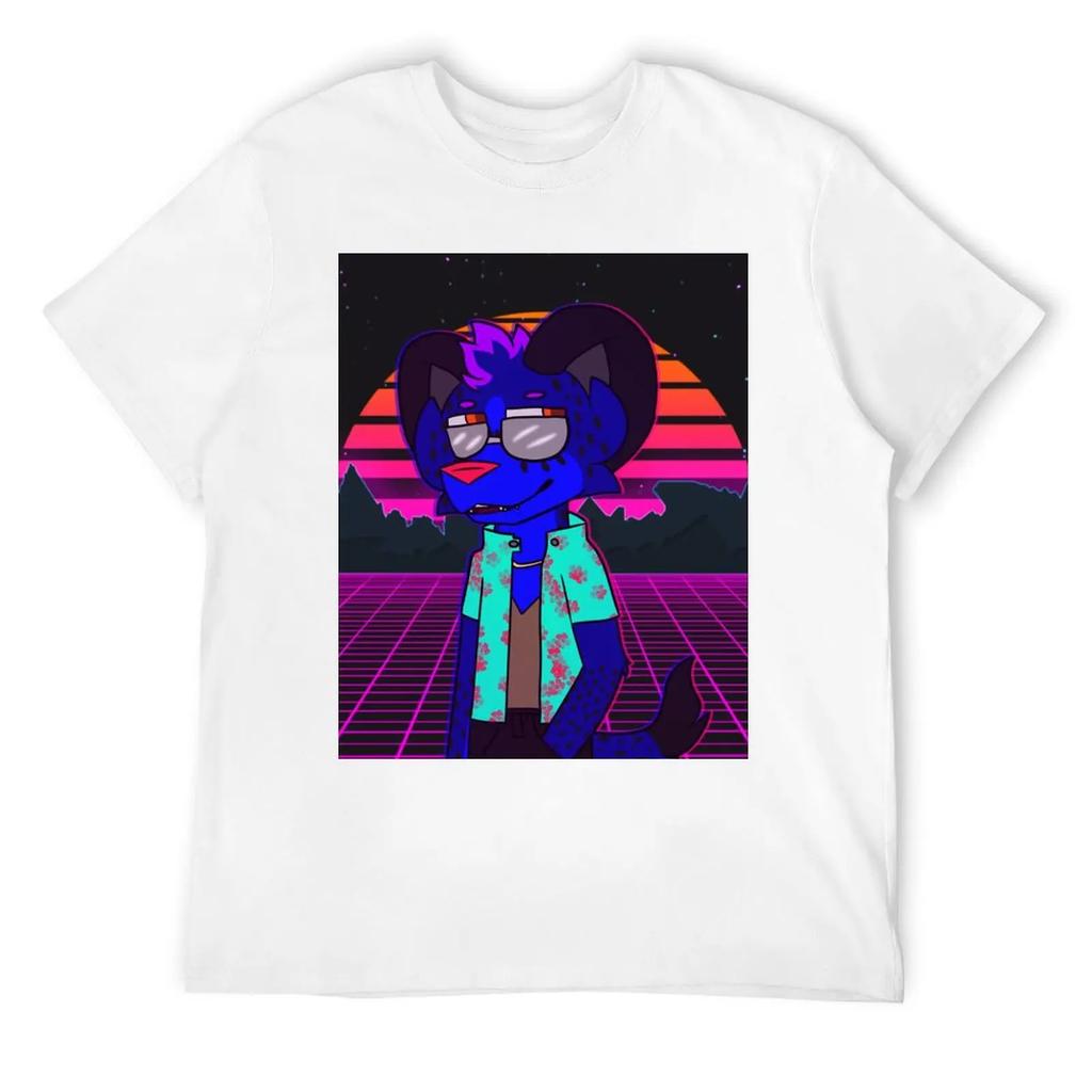 Tricou Vaporwave Hienă Bragi Oc Vintage Anime Street Wear Mărimi Mari Bărbați Tricouri Mari și Înalte