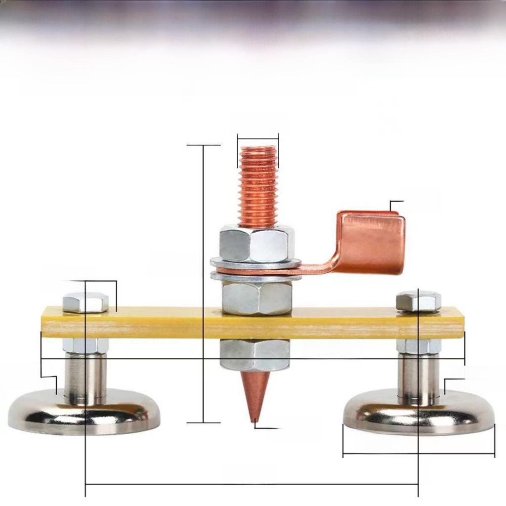 Electric Welding Grounding Tool with Strong Magnetic Copper Wire Clamp