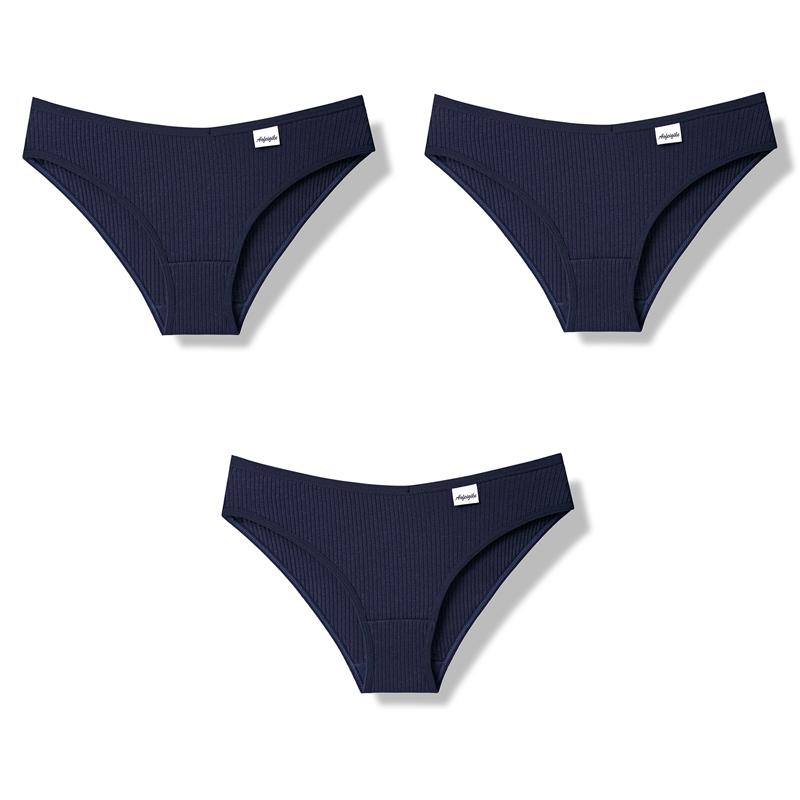 3PCS/se New Cotton Sexy Panties for Women Underpants Briefs Underwear Plus Size Pantys Lingerie