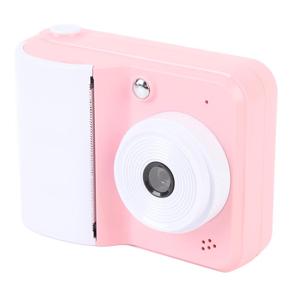 Cámara de Impresión Instantánea 1080P HD Cámara de Video Digital Dibujos Animados 48MP Selfie Cámara de Fotos de Impresión Instantánea