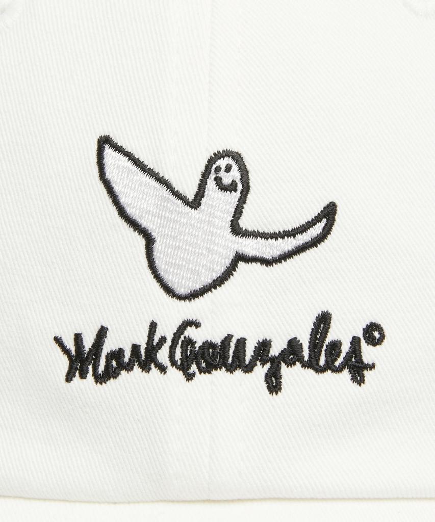 MARK GONZALES Classic Angel Logo Ball Cap - White