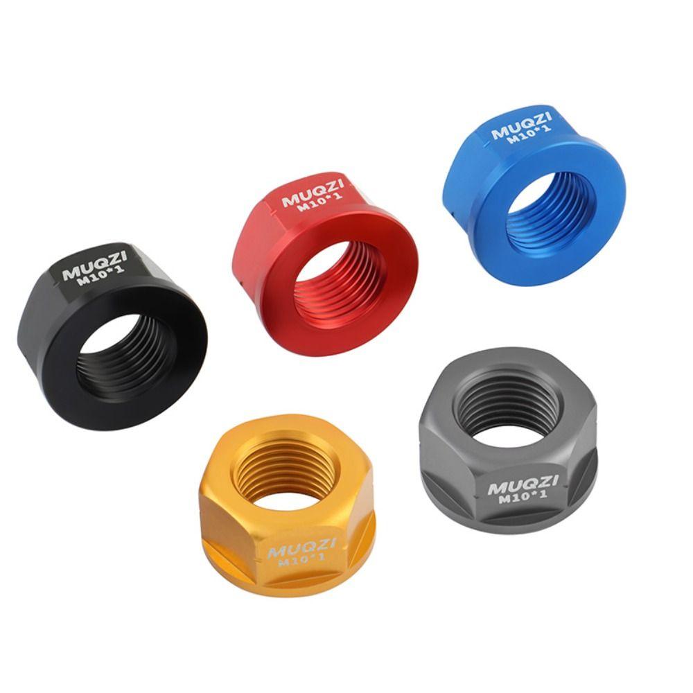 2pcs M9/M10/M10*3/8 Bicycle Hub Nut High Strength Bike Accessories Rear Axle Screw  Rear Axle