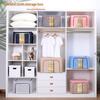 Folding Storage Organizer Storage Box Clothing Large Capacity Down Jacket Quilt Clothing Stowing Tidying Home Organiza