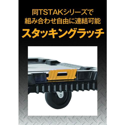 DeWalt TSTAK Carrier Tool Box, Storage Case, Toolbox, Mobile Cart, Stackable Storage, Maximum Load Capacity 100kg (DWST17889)