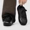Retro Pleated, Oblique Lace-up Flat-bottomed German Training Shoes Men's Niche Derby shoes-J