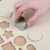 24/30pcs Stainless Steel Geometric Shapes Cookie Cutter Set Rust-proof Biscuit Mold  Kitchen