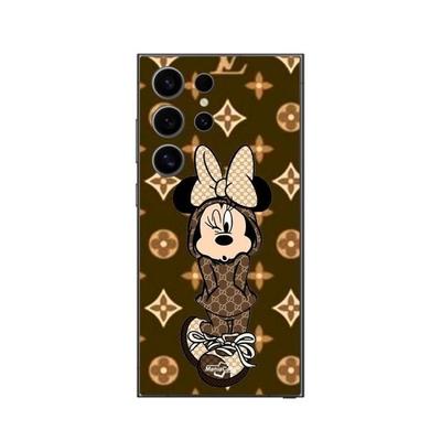 Funda - Maniacase - Samsung Galaxy S24 Ultra - Minnie DISNEY - Marrón - Flexible