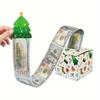 1Pc  Christmas New Pumping Surprise Box, Corrugated Packaging Box Christmas Surprise Box