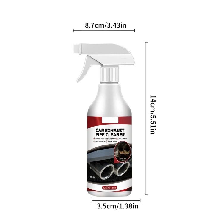 Universeller Außenrostreiniger Entferner Autoauspuffreiniger Wartungszubehör Rostentferner 60ml