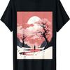 Minimalistic Marvel Cherry Blossom Art Japanistry T-Shirt