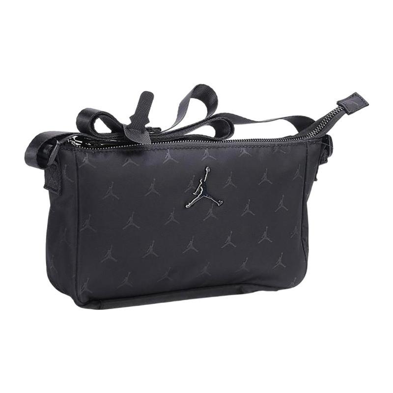 Jordan Polyamide With Polyamide Shoulder Bag, Handbag, Crossbody Bag Regular Unisex Black Jordan DV7049-010