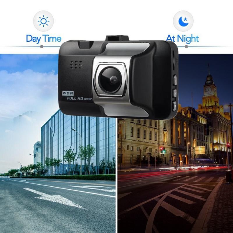 Dash Cam Car 1080P Inch HD Car Camera Driving Recorder Wide Angle DVR Vehicle Dash Camera G-Sensor