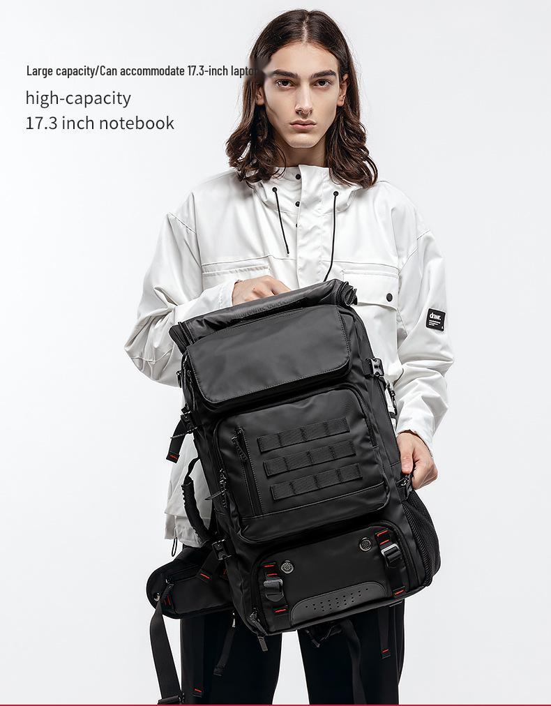 Herren Rucksack mit großem Fassungsvermögen, Diebstahlschutz, für Laptop und Reisen, für Outdoor und Business.