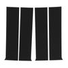 4pcs Pillar Post Trim High Strength PC Gloss Black Door Window Pillar Cover for 1500 2500 HD 3500 HD 2014 2018