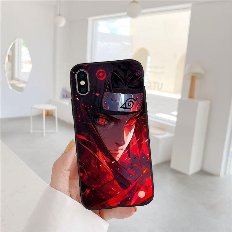 LO73 Naruto Uchiha Itachi Soft Shell Phone Case for Samsung Galaxy S20 S21 S22 Ultra FE + Plus A21S A22 A24 A25 A26 A30 A30S A31