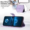 For Samsung Galaxy S25+/S24+ Mobile Phone Cover Skin-Touch PU Leather Anti-Scratch Stand Phone Case