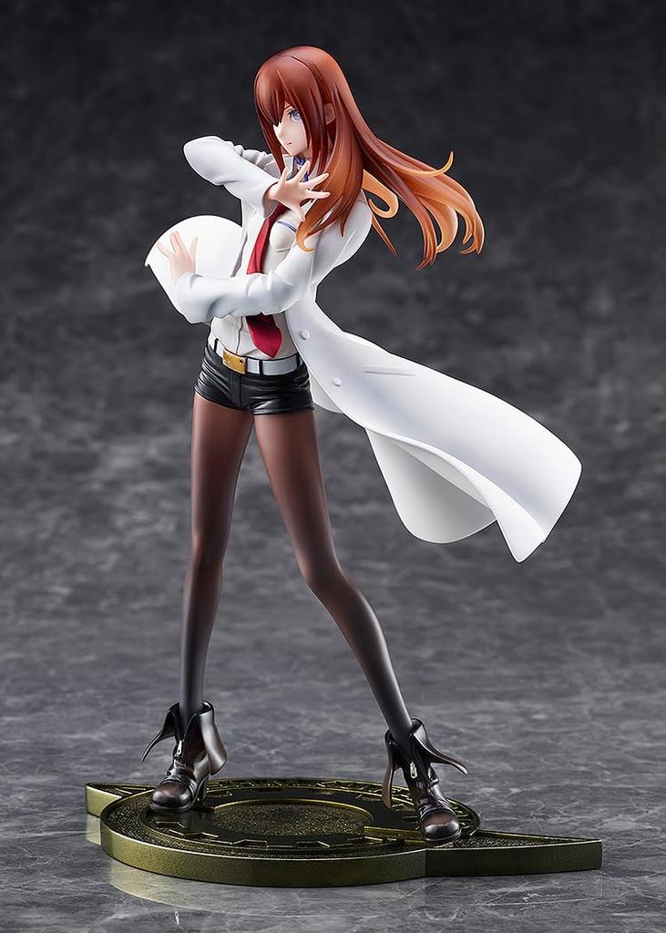 STEINS GATE Makise Kurisu Coat Scale Plastic Finished Partially Made of ABS [White Style] 1/7 Product,