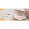 Seamless Naked Feeling, Comfortable Fixed Cup Underwear for Women Anti-sagging Breast-retracting No-wire Bra
