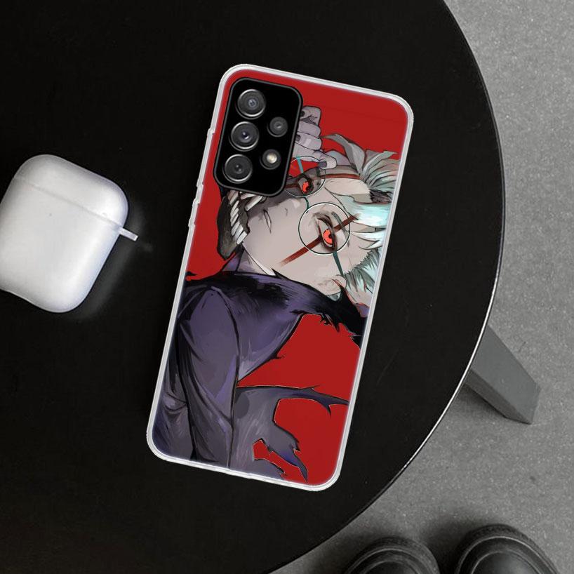 Anime D-Dandadans Okarun Phone Case Cover for Samsung Galaxy A12 A22 A32 A52 A72 A02S A51 A50S A31 A20S A10S Note 20 Ultra 10 Pl