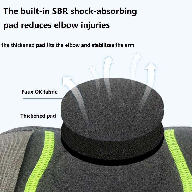 1/2Pcs Tennis Elbow Brace Support Protector for Tendinitis Pain Relief Fitness Elbow Pads Hxhz05