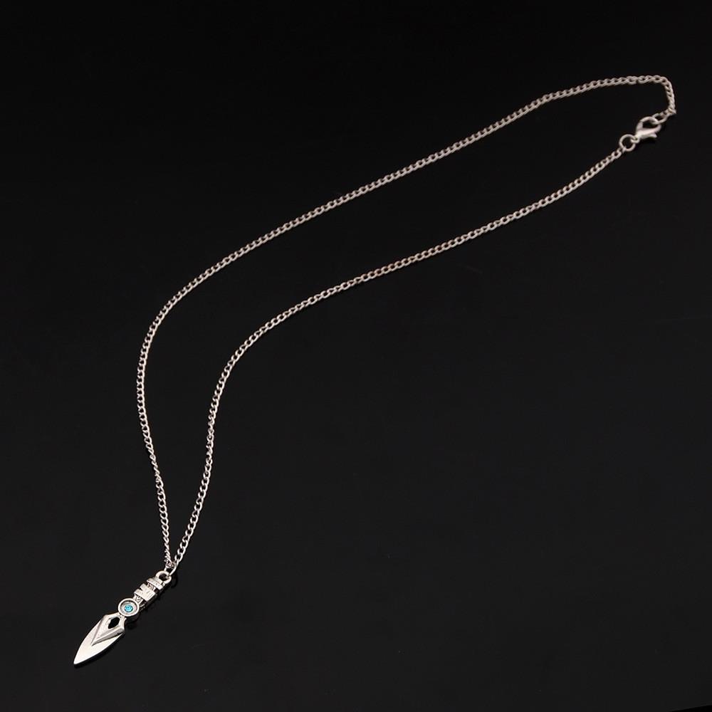 Game Cosplay Valorant Necklace With Electroplated Alloy Pendant Jewelry Gift