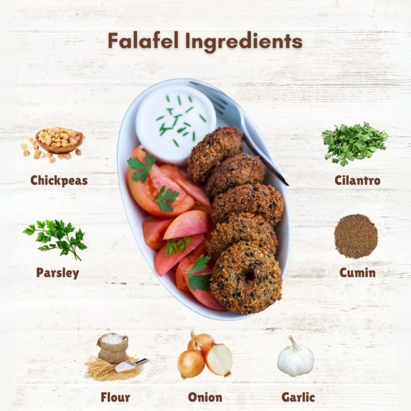 Falafel Spoon With Hole Professional Stainless Steel Spoon Food Grade Non-Stick Falafel Making Tool Meatball Maker