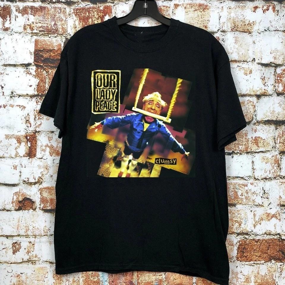 

Vintage Our Lady Peace Clumsy Album Tshirt Size S to 5XL KK2433 Unisex T-Shirt XXXXL