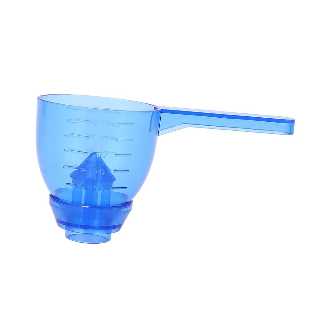 Measuring Scoop Funnel with Scale Spill Proof ABS Powder Measuring Spoon for Kitchen Tool