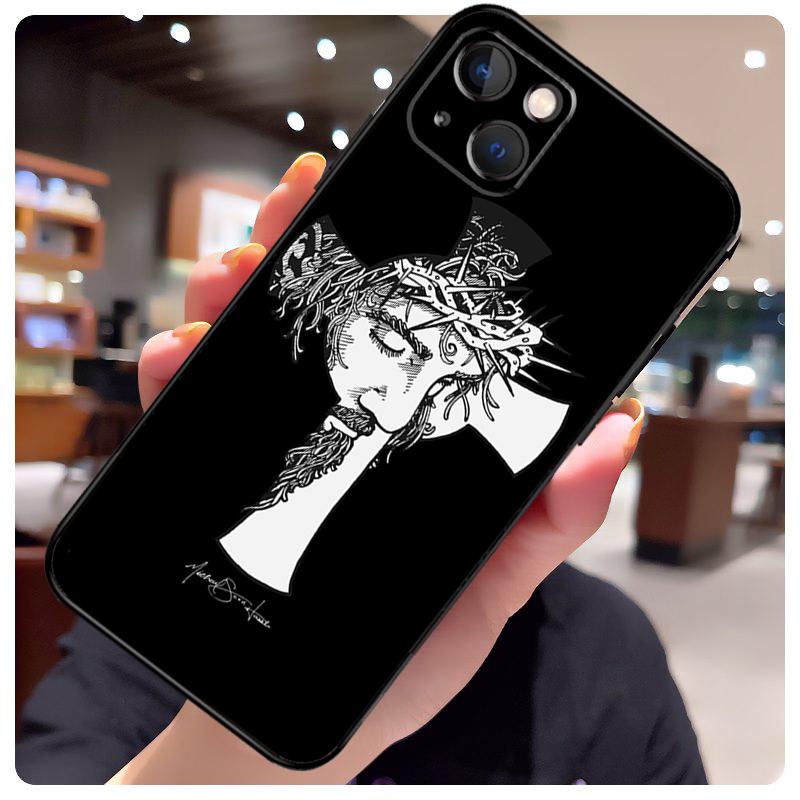 

Jesus Case For iPhone 17 Pro Max 15 14 13 11 12 16 Pro Max mini 15 16 Plus 16e 17 Air Phone Cover iPhone 15