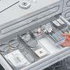 Acrylic Drawer Divider & Cosmetic Organizer Set for Dorms