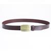 Snakeskin Cowhide Belt Accessories Black Coffee Two-Color Belt Fashion Belt