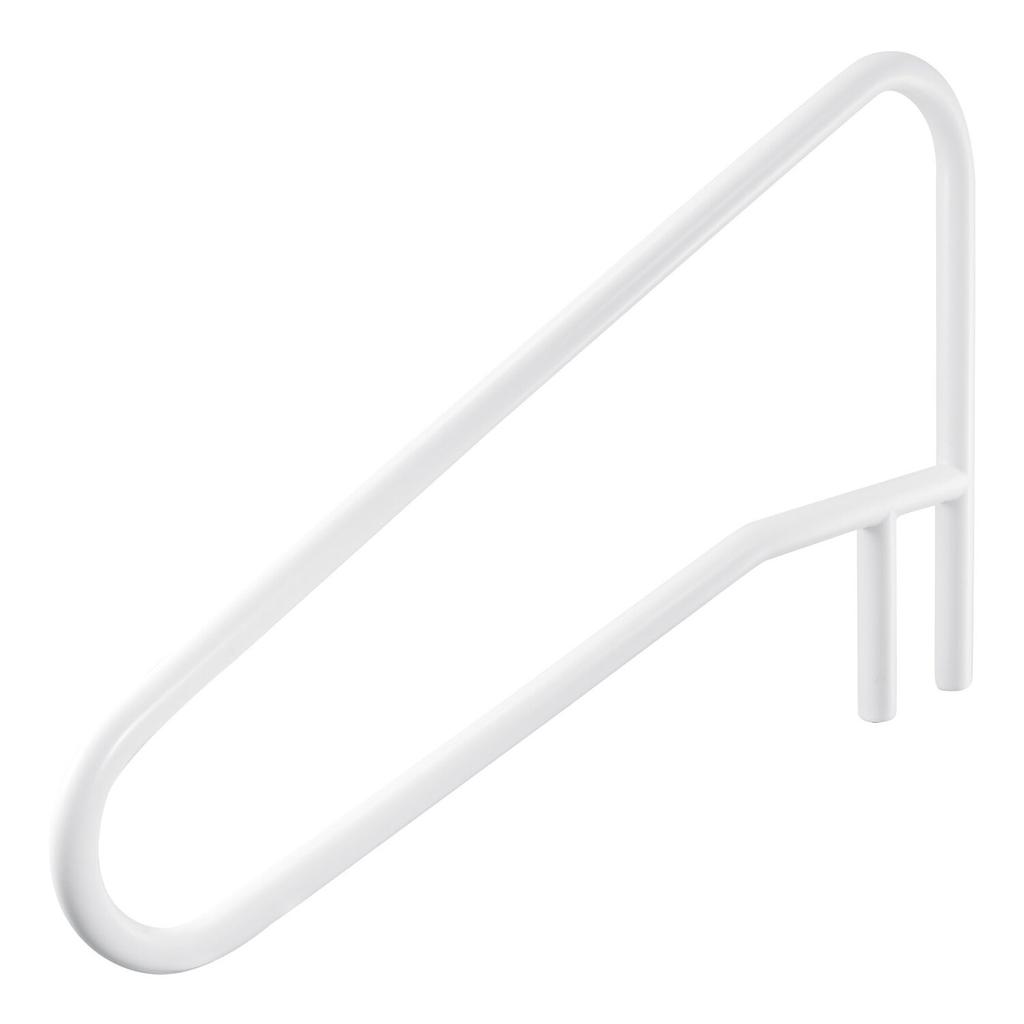 Pool Rail, 137.1 x 81.3 cm Pool Handrail, 100kg Load Capacity Heavy Duty Stainless Steel Swimming Handrail, Seamless Welding, Recessed or Base Mount,