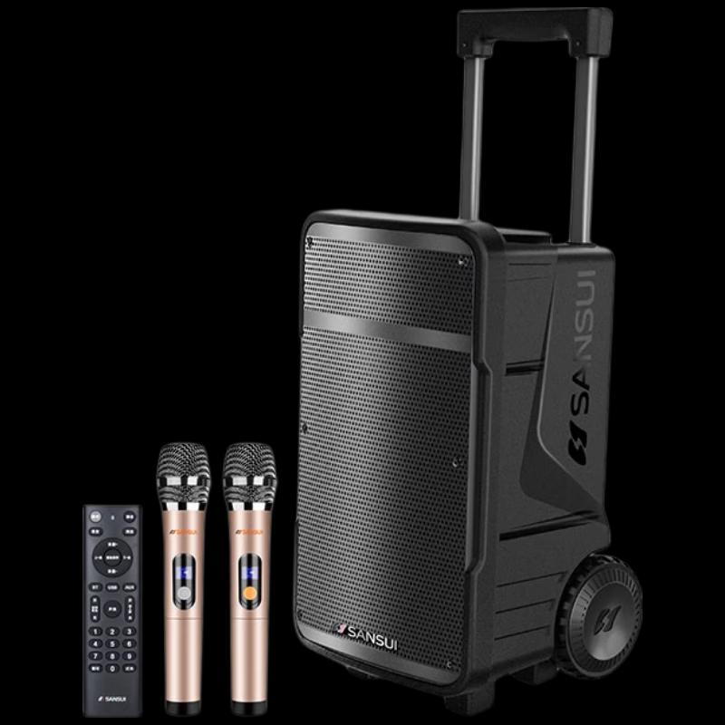 SANSUI A08 Outdoor KTV Trolley Speaker (CN version)