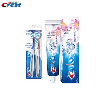 Crest All-in-One 7-Effect Toothbrush & 3D White Toothpaste Set