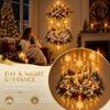 Snow Trail Shape Light-emitting Birth Scene Wall Decoration  Christmas Wall Decor