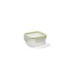 Quid Greenery 300ml Airtight Lunch Box Transparent Plastic (Pack 4x)