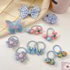 Colorful Elastic Hair Band for Girls - Durable Bow Hair Ring and Headdress