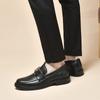 Men's Quality Cowhide Leather Shoes British Business Soft Leather Man Genuine Leather Dress Shoes