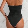 Sexy Neck Einteiliger Damen Badeanzug Premium Badeanzug