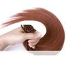ALISY Human Hair NAIL U TIP Tip Remy Hair Colored Wig Set Extensions, Extensions, Extensions, 50-Piece (16-inch, 33#)