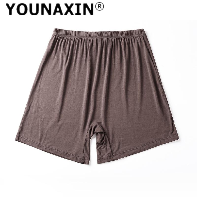 

Мужское нижнее белье большого размера, модальные боксеры, модальные трусы, нижнее белье для людей среднего и пожилого возраста, нижние шорты с высокой талией, однотонные трусы XL 2XL 3XL 4XL 3XL