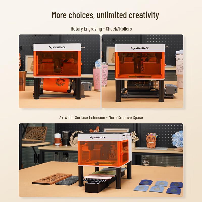 AtomStack P1 Desktop Laser Engraver